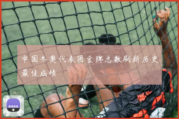 中国冬奥代表团金牌总数刷新历史最佳成绩