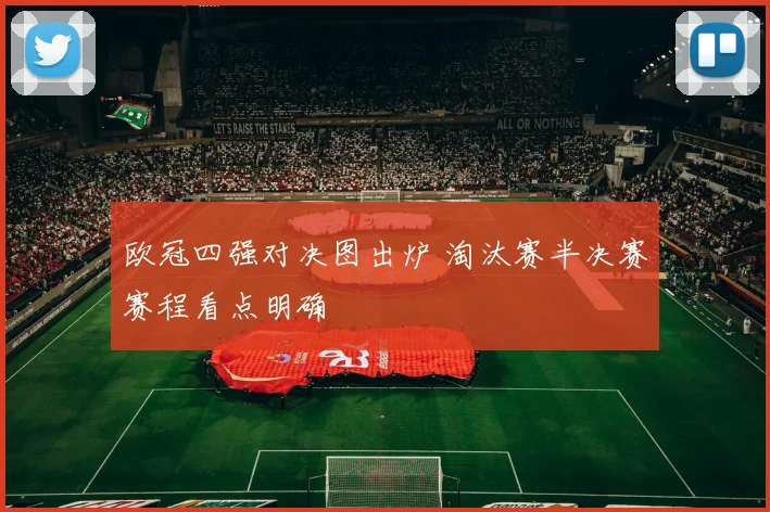 欧冠四强对决图出炉 淘汰赛半决赛赛程看点明确